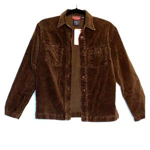 Mac & Jac brown vintage brown jacket Small Petite